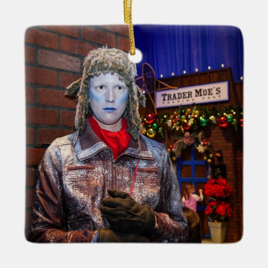 フレッシュ凍ってい セラミックオーナメント (正面)