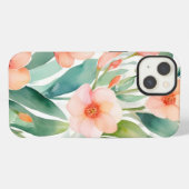 フレッシュ春ボタニック iPhoneケース (裏面横)