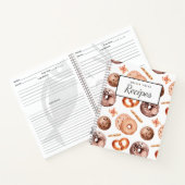 フレッシュ焼いたグッズレシピ帳 ノートブック (内部)