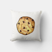 フレッシュ焼いたチョコレートチップクッキーデザートベーキング クッション (正面)