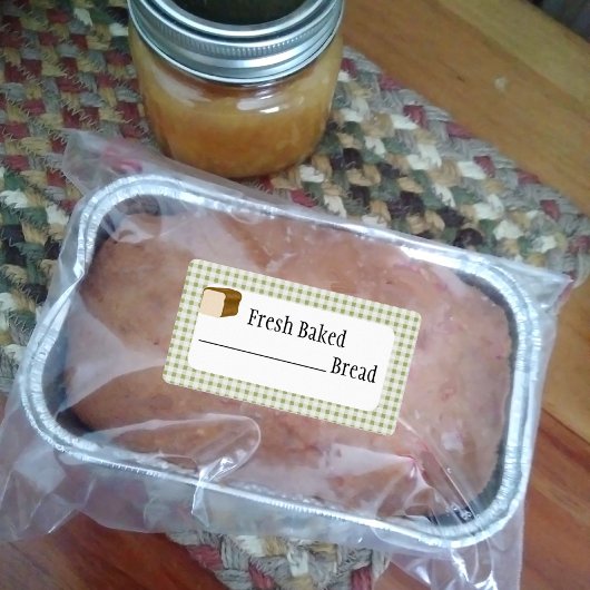 フレッシュ焼いたパン製品ラベル ラベル