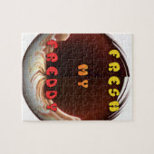 フレッシュ私のフレディ火を燃やすHakuna Matata人生 ジグソーパズル (横)