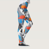 フレッシュ絵を描レギンス – スプラッシュカラフルレギンス レギンス (右)