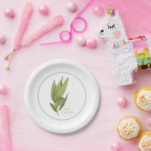 フレッシュ葉ベイ紙7"ラウンドプレート ペーパープレート (パーティー)