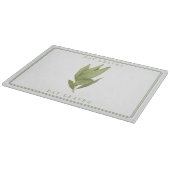 フレッシュ葉ベイ11x8ガラス切削盤 カッティングボード (角)