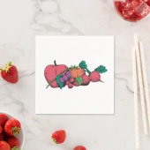 フレッシュ野菜紙ナプキンス スタンダードカクテルナプキン (インサイチュ)
