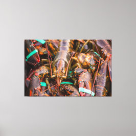 フレッシュ オフ ザ ボート ラージ 60x39 1.5"、シングル キャンバスプリント