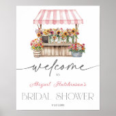 フレッシュ・オフ・ザ・マーケットブライダルシャワー- 16x20 ポスター (正面)