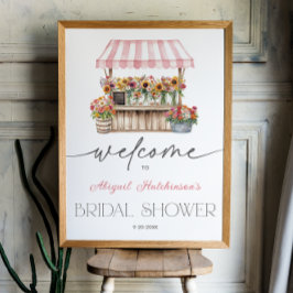 フレッシュ・オフ・ザ・マーケットブライダルシャワー- 18x24 ポスター