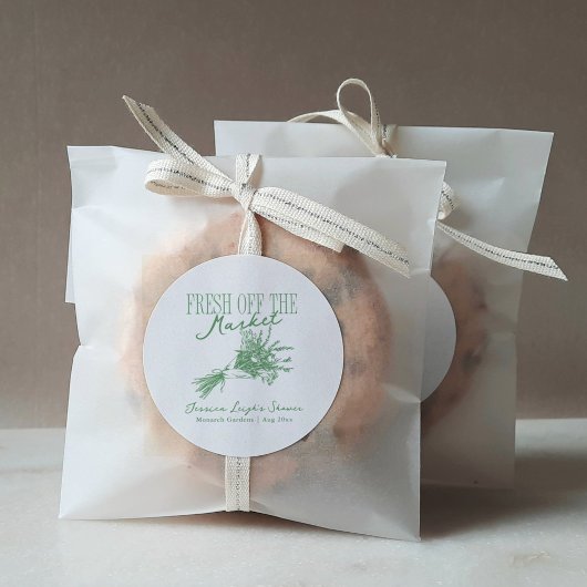 フレッシュ・オフ・ザ・マーケット・グリーン・ブライズシャワー ラウンドシール