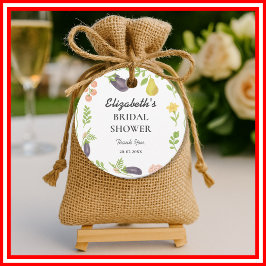 フレッシュ・オフ・ザ・マーケット ファーマーズマーケット ブライダルシャワー フェイバータグ