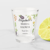 フレッシュ・オフ・ザ・マーケット・ファーマーズ・マーケット ブライダルシャワー ショットグラス (正面)