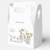 フレッシュ オフ ザ マーケット フローラル ジャー ブライダル シャワー フェイバーボックス (オープン)