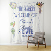 フレッシュ・オフ・ザ・マーケット ブライダルシャワー ウェルカムトゥ タペストリー (インサイチュ)