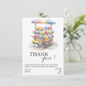 フレッシュ・オフ・ザ・マーケット・ブライダルシャワー サンキューカード (スタンド正面)