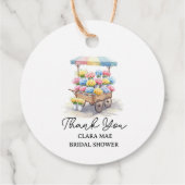 フレッシュ・オフ・ザ・マーケット・ブライダルシャワー フェイバータグ (裏面)