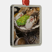 フレッシュ・クリスマス・クッキーのプレート メタルオーナメント (右)