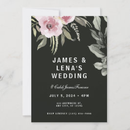 フレッシュ&グエレガントリーンフローラ 招待状