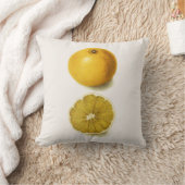 フレッシュ・グレープフルーツ クッション (ブランケット)