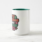 フレッシュ・スタート、ホット・ドリンク | ハッピーニューイヤー2025マグカップ マグカップ (中央)