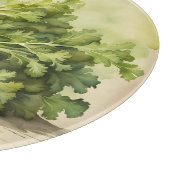 フレッシュ セロリ 水彩画 カッティングボード (角)