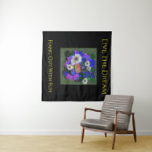 フレッシュ ビビッド カラフル ファン ハッピー タペストリー (インサイチュ(横))