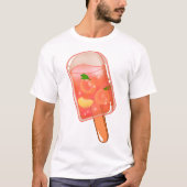 フレッシュ ピーチ アイスポップ Tシャツ (正面)