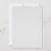 フレッシュ メドウ リーフ カップルシャワー 招待状 (裏面)