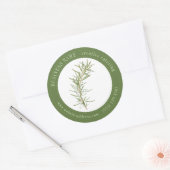 フレッシュROSEMARYビズIDラージラウンドスティッカーII ラウンドシール (封筒)