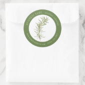 フレッシュROSEMARYビズIDラージラウンドスティッカーII ラウンドシール (バッグ)