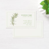 フレッシュROSEMARY 3.5x2名刺 (デスク)