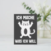 フレッチズカツヘンルスティゲカッツレベルミッテルフィンガー ポストカード (スタンド正面)