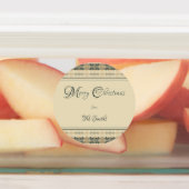 フレッチャーのクリスマス食品ラベル ラベル (貼付)