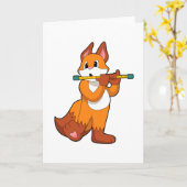 フレットでの狐.PNG カード (黄色い花)