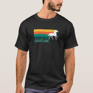 フレットラインサラブレッドレーシングデルマールサンタアニータ Tシャツ