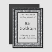 フレットワークが日付磁石を保存 (正面/裏面)