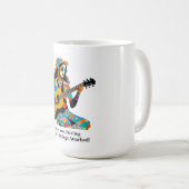 フレットNot – ギター コーヒーマグカップ (正面右)