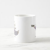 フレッドが上がった コーヒーマグカップ (中央)