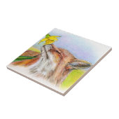 フレッドのキツネ タイル (側面)