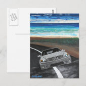 フレッドの車 ポストカード (正面/裏面)