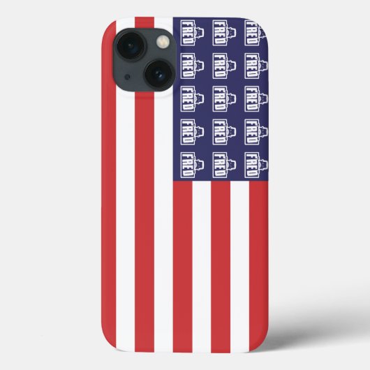 フレッド国旗 Case-Mate iPhoneケース (裏面)