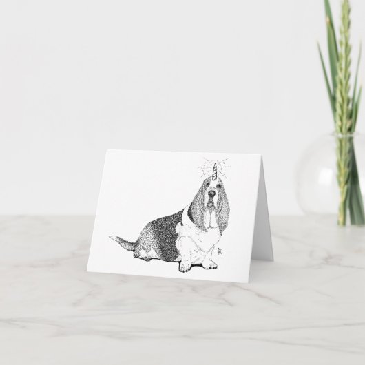 フレッド・ザ・バセットコーン カード (正面)