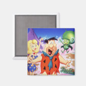 フレッド・フリントストーンの呪縛の下に マグネット (正面/裏面)