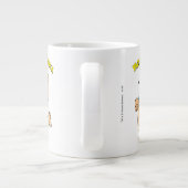 フレッド・フリントストーン・ヤバ・ダバ・ドゥ! ジャンボコーヒーマグカップ (裏面)