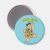 フレッド・フリントストーン・ヤバ・ダバ・ドゥ！ マグネット (正面/裏面)