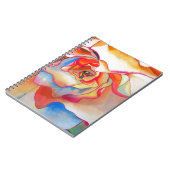 フレッド・マルティン・ベゴニア水彩画 ノートブック (左側)