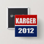 フレッドKARGER 2012年 缶バッジ (正面&裏面)