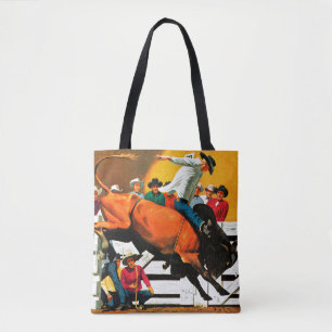 フレッドLudekens著Bullの乗馬 トートバッグ