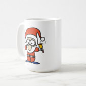 フレッドPinsocketのマグ(または他の飲み物用品) コーヒーマグカップ (正面左)