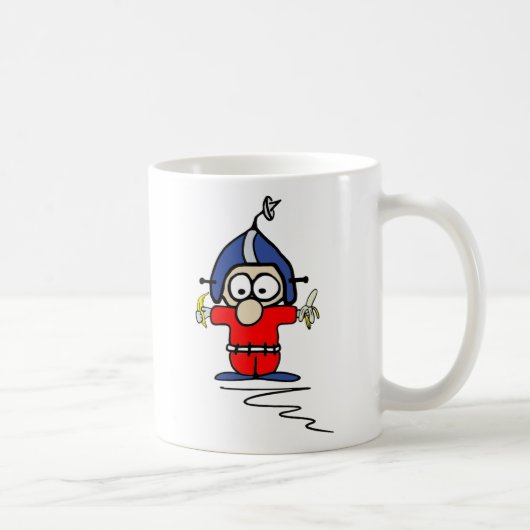 フレッドPinsocketはマグは2味方しました(白L) コーヒーマグカップ (右)